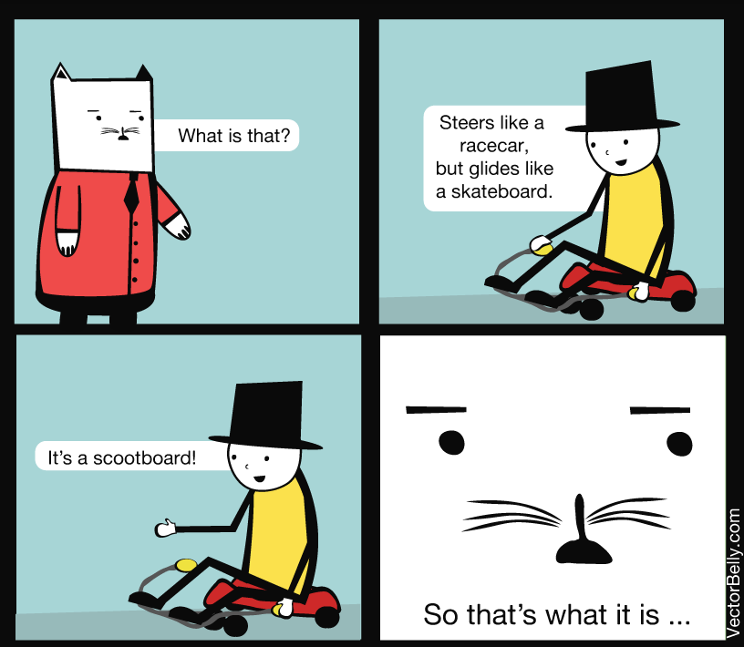 It's a Scootboard
