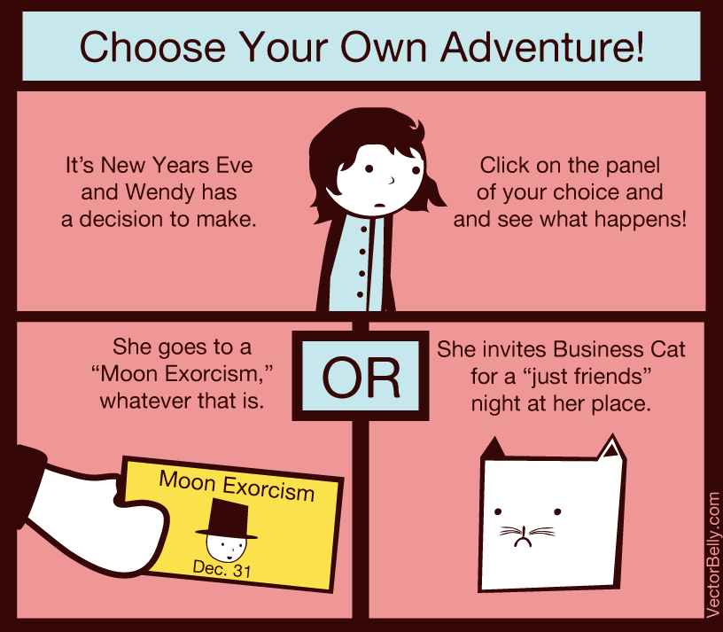 Choose Your Own New Years Adventure